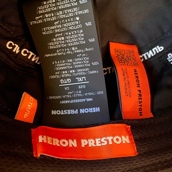 Heron Preston bucket hat l/XL - Picture 3 of 3